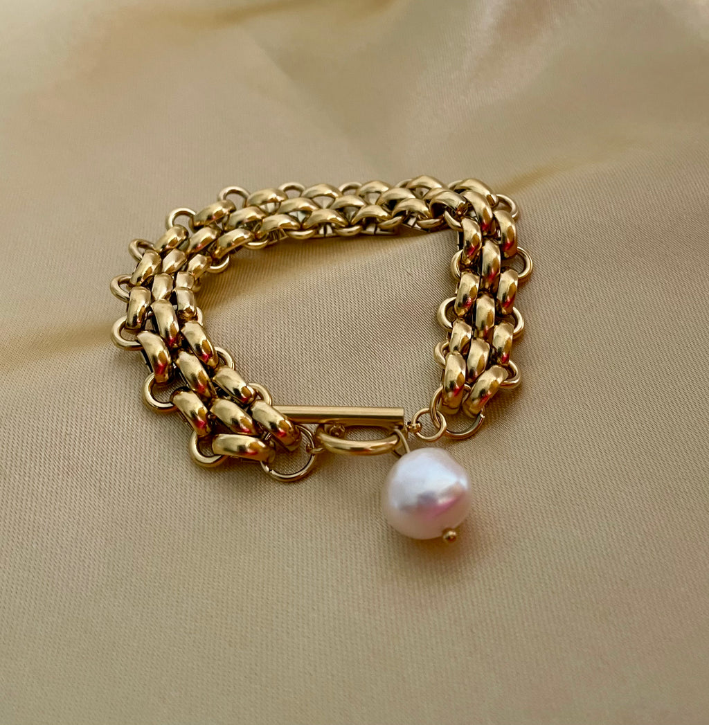 Bracelet Charlotte - Baroque Pearl