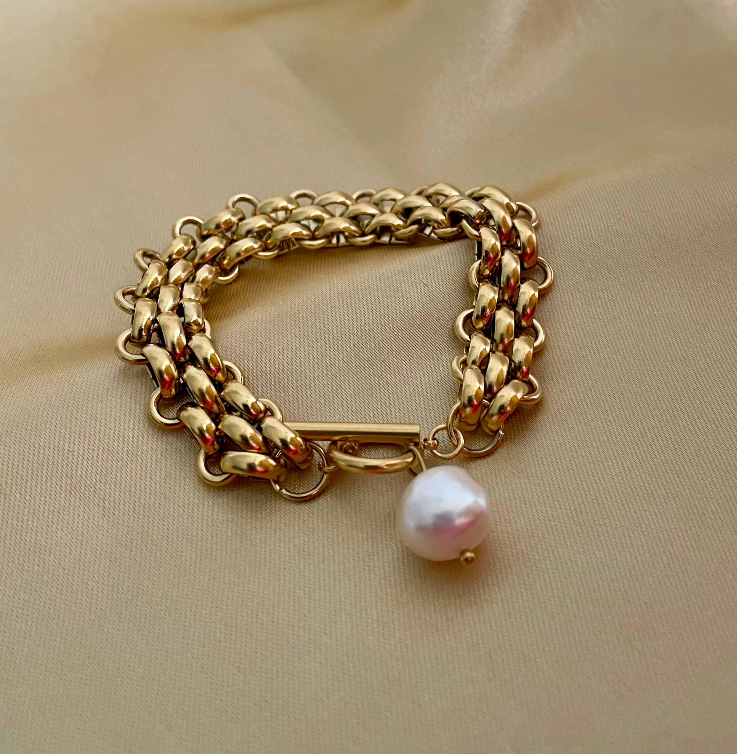 Bracelet Charlotte - Baroque Pearl