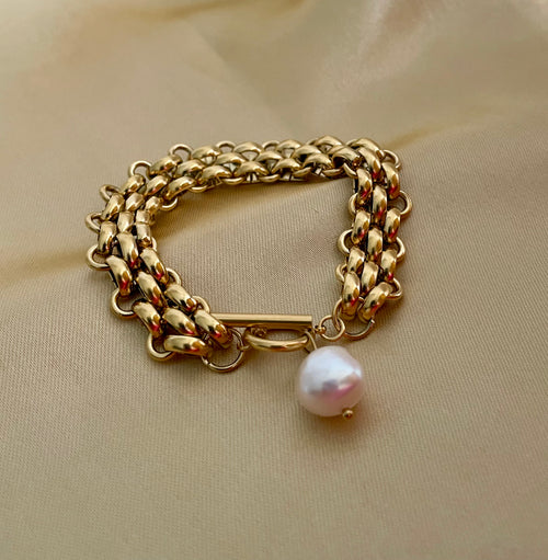 Bracelet Charlotte - Baroque Pearl