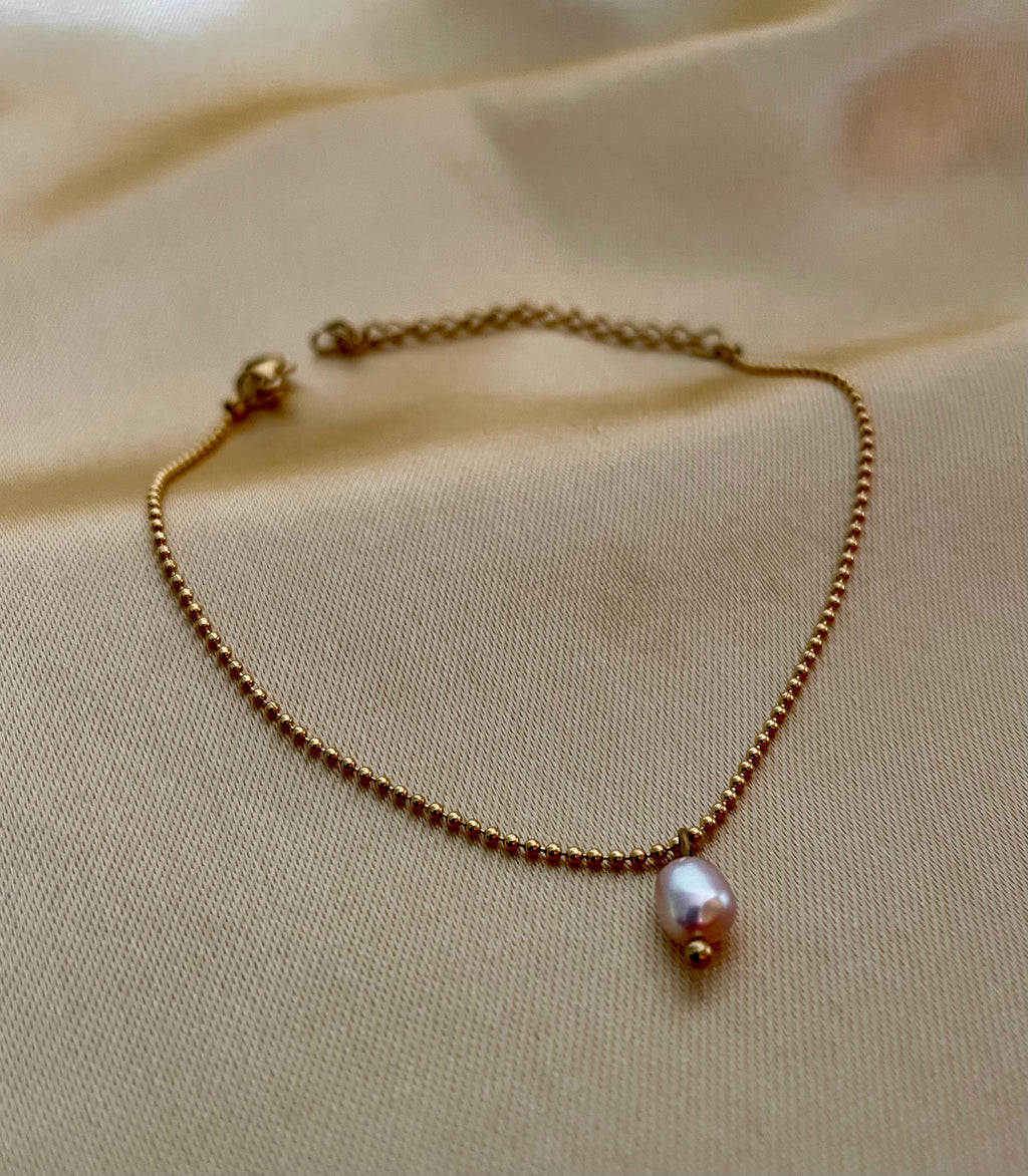 Bracelet Chloe - Pink Freshwater Pearl