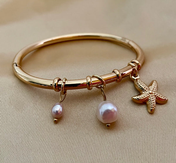 Bracelet Bianca - Baroque and Oval Pearls