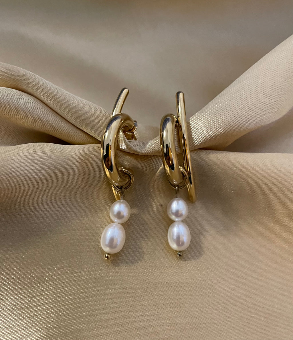 Earrings Gigi - Cultured Pearls