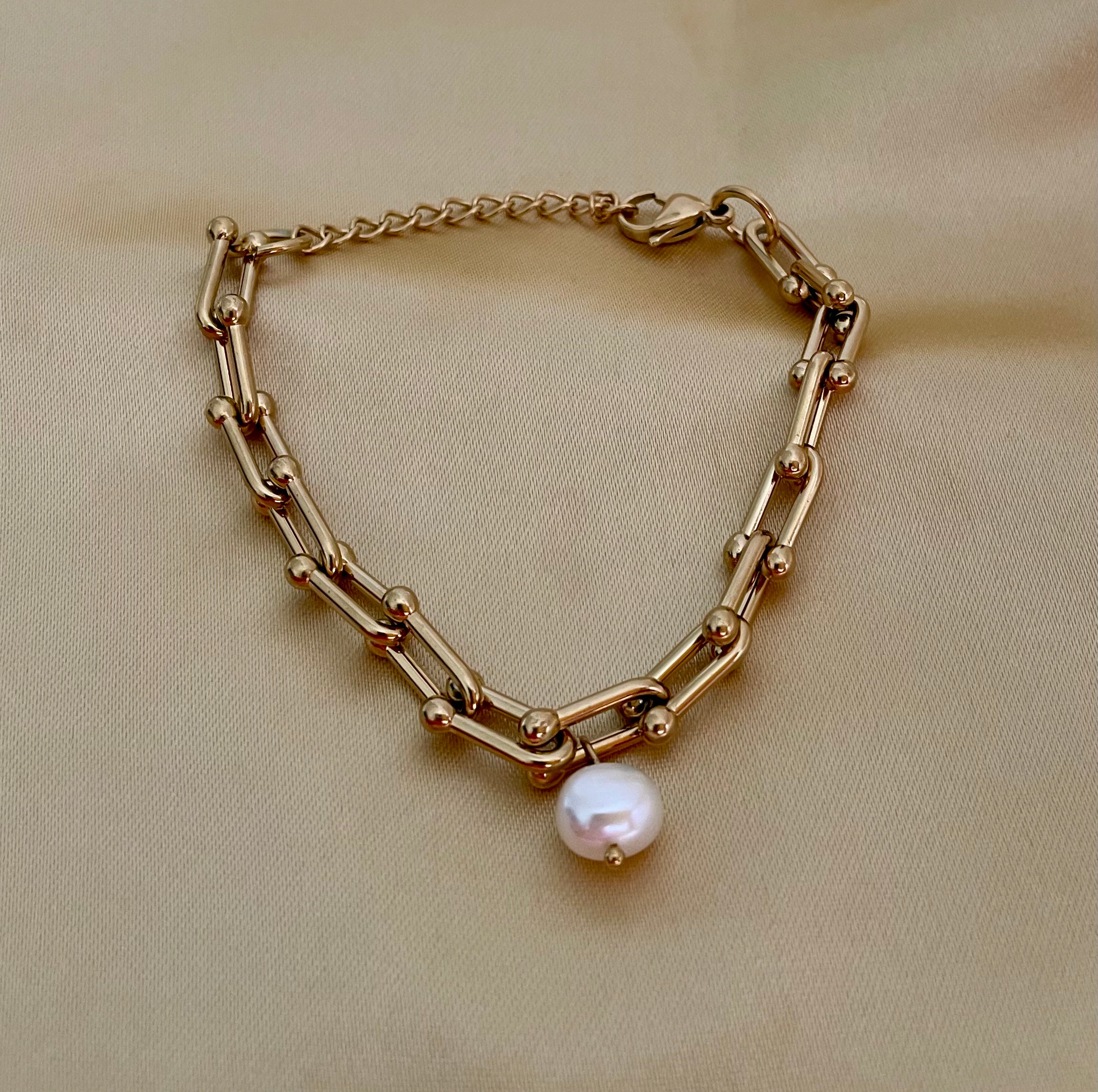 Bracelet Camille - Baroque Pearl