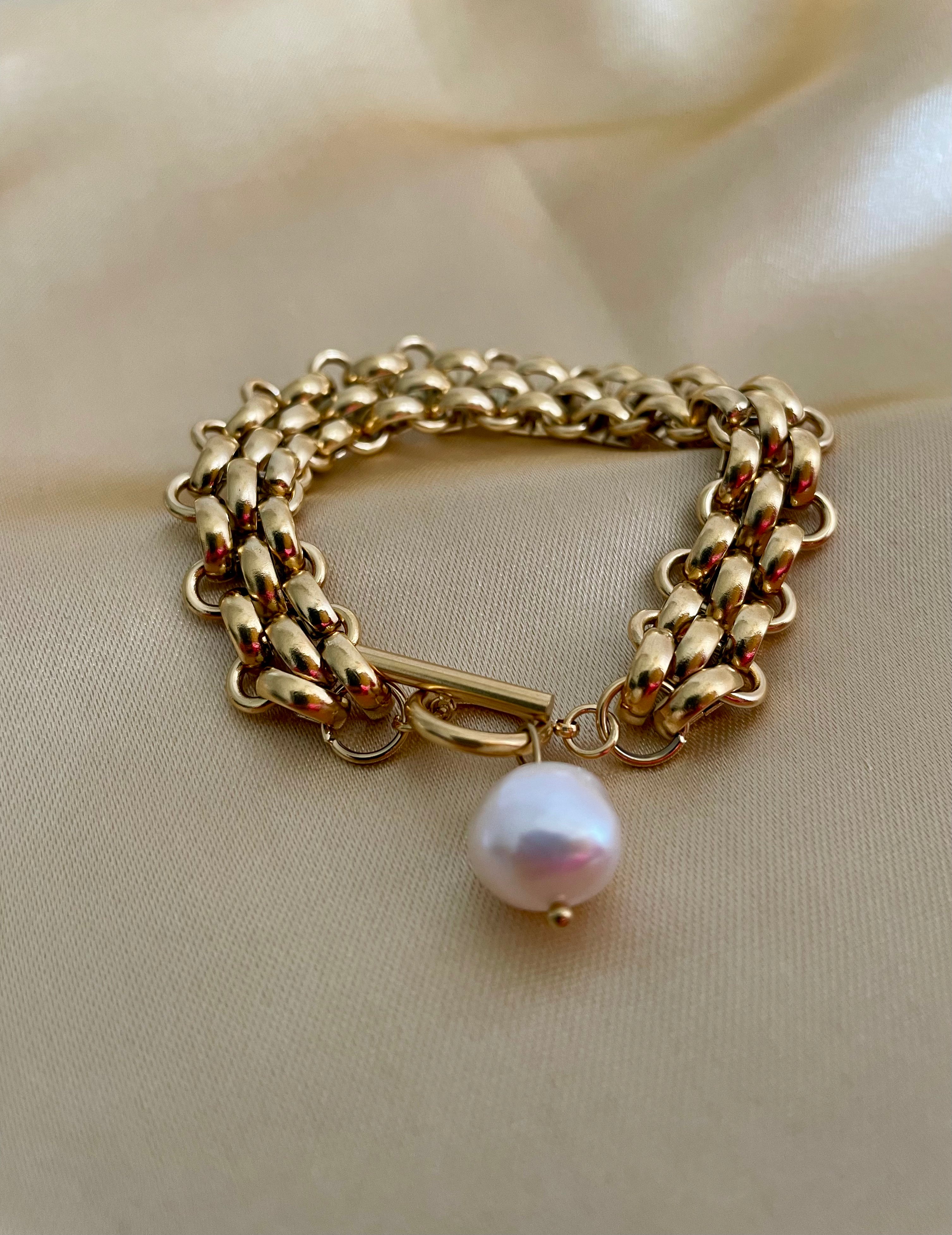 Bracelet Charlotte - Baroque Pearl