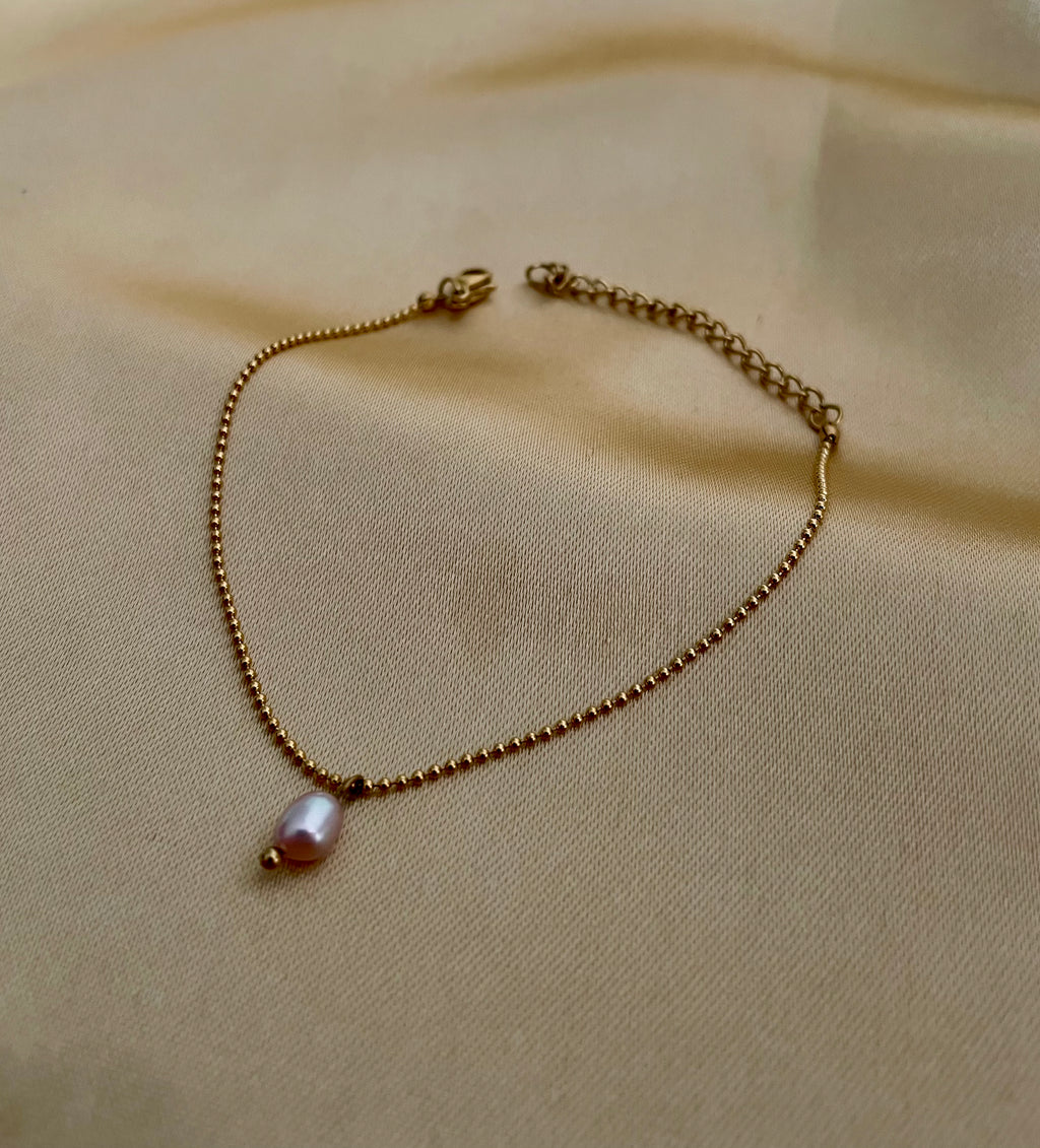 Bracelet Chloe - Pink Freshwater Pearl