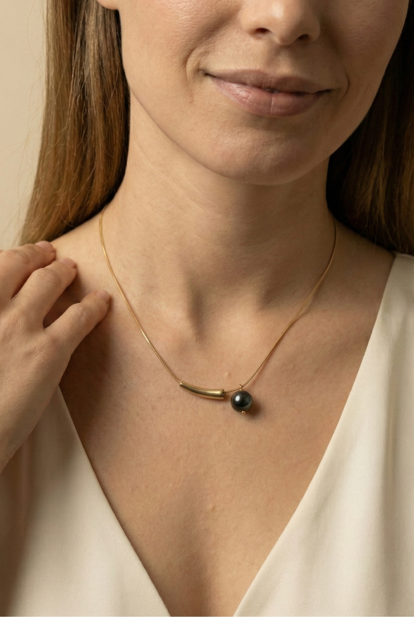 Necklace Candace - Freshwater Pearl